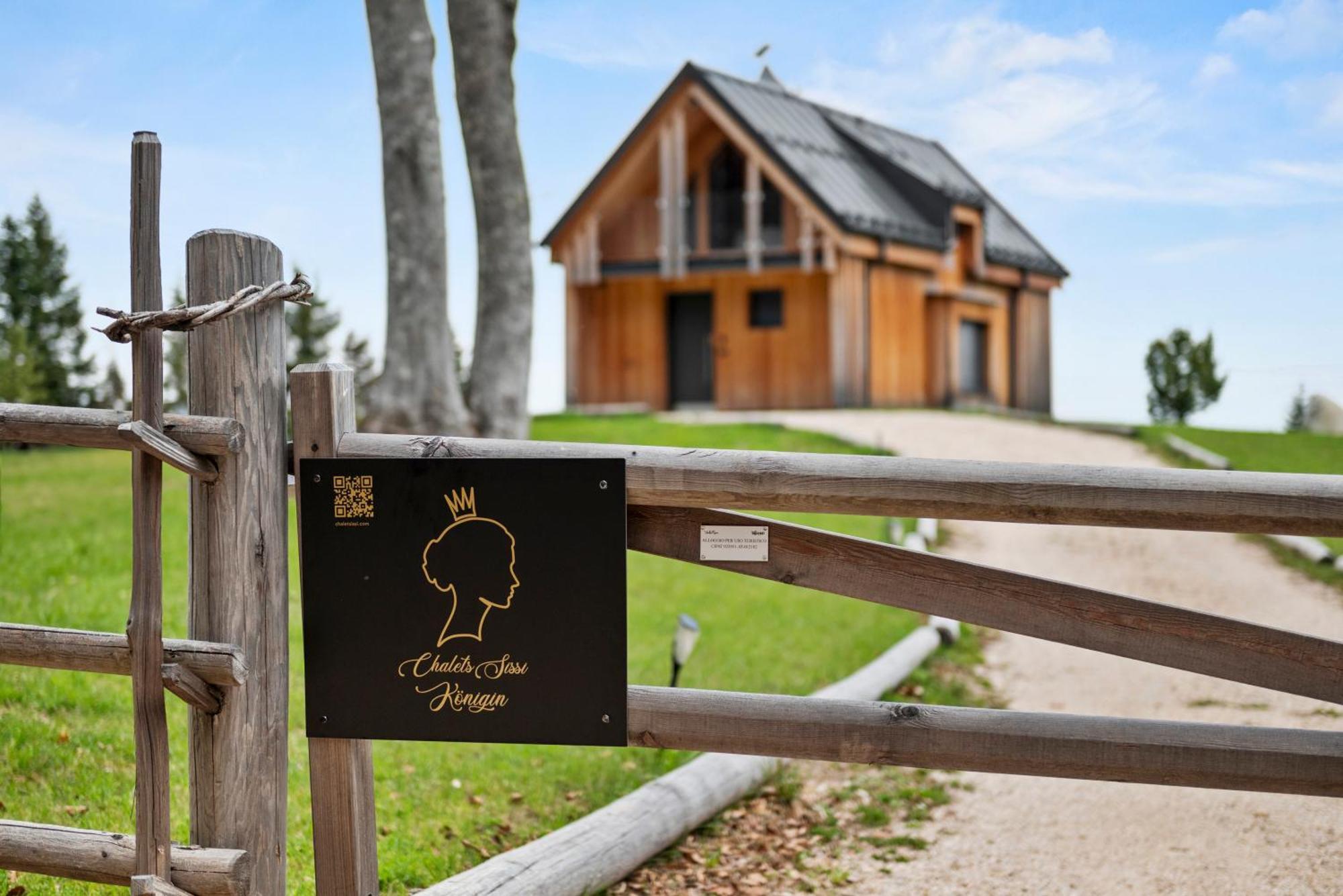 Mendola New Opening "Sissi Chalets" - Unique Luxury Hideaway With Mountain View & Sauna מראה חיצוני תמונה