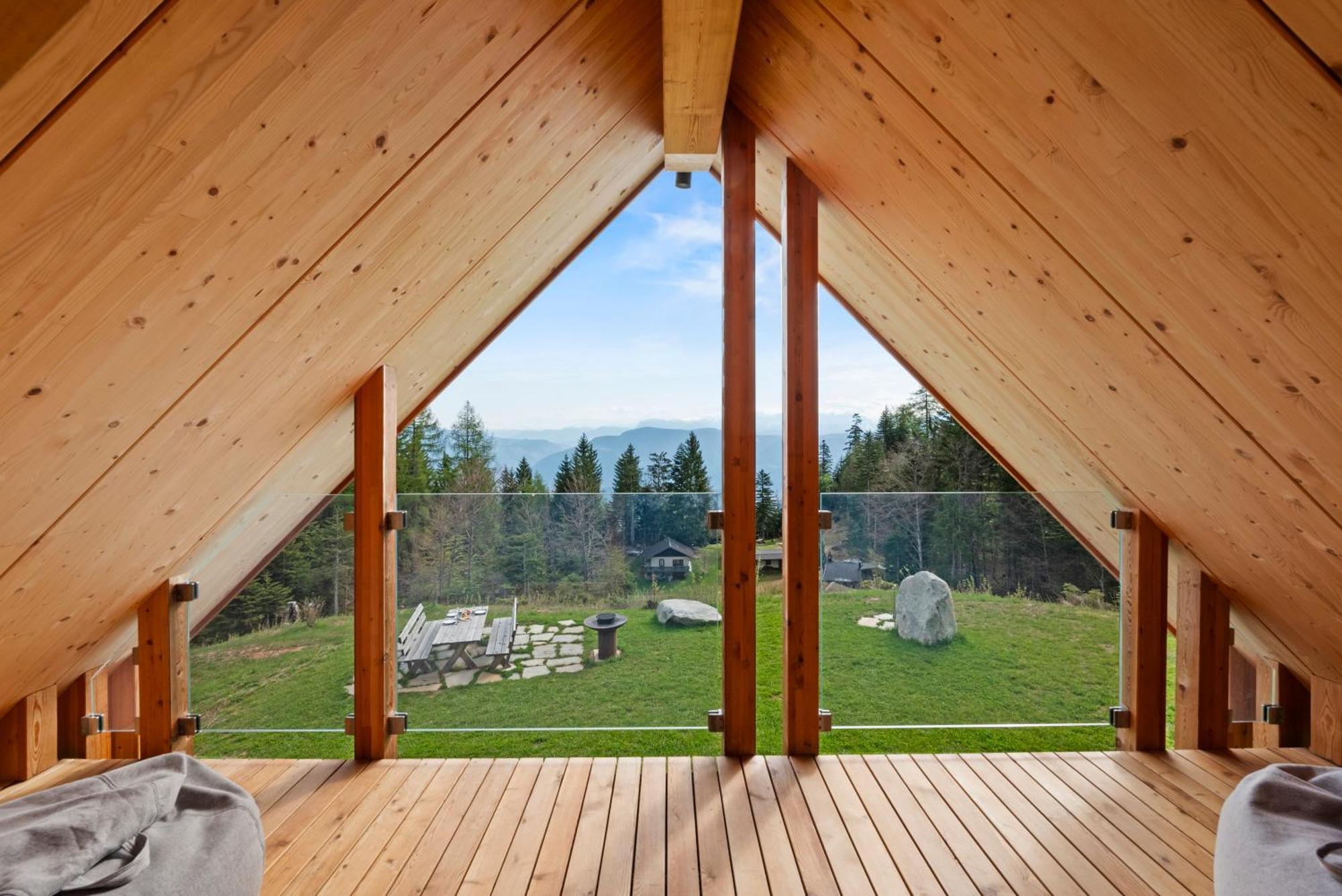 Mendola New Opening "Sissi Chalets" - Unique Luxury Hideaway With Mountain View & Sauna מראה חיצוני תמונה