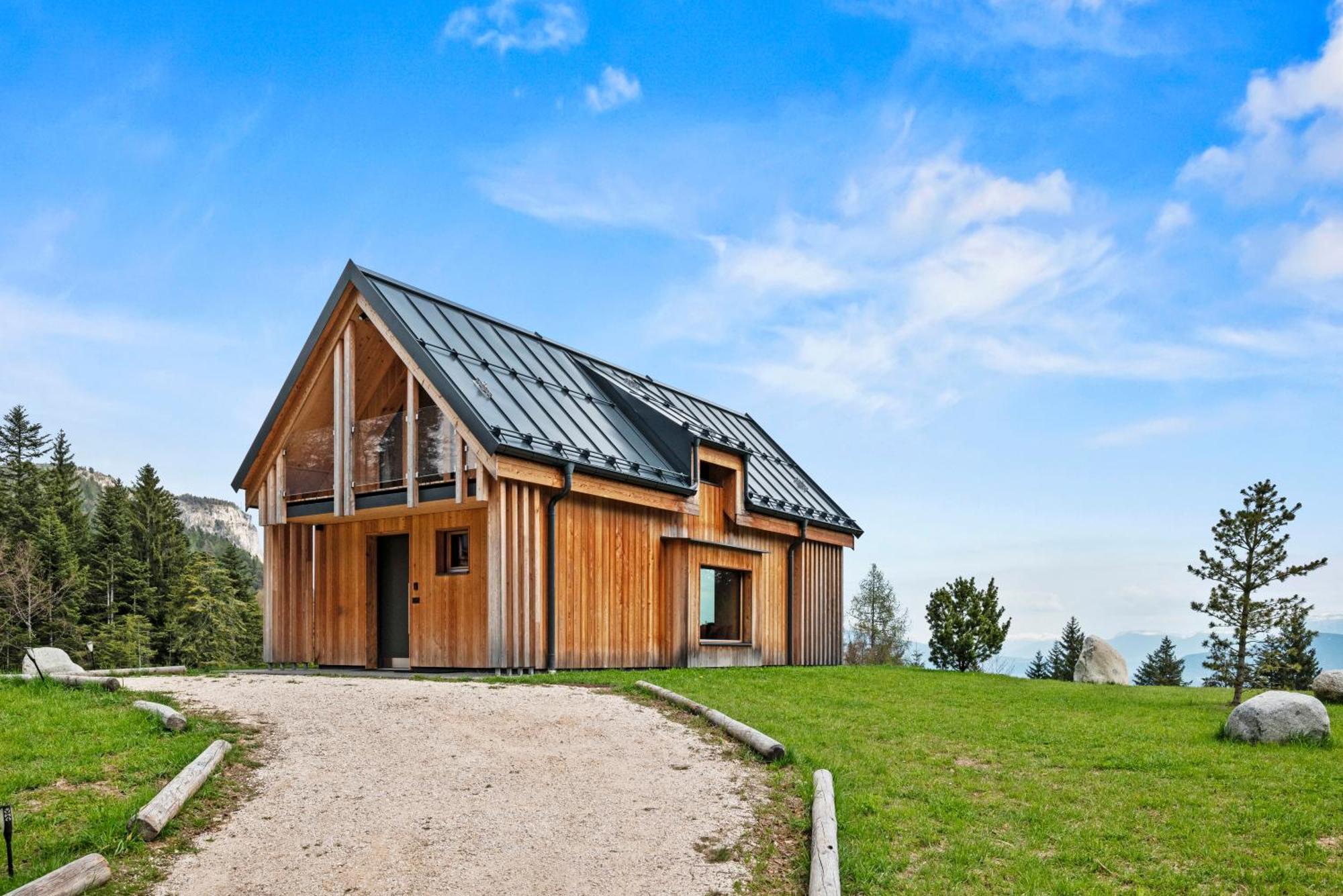 Mendola New Opening "Sissi Chalets" - Unique Luxury Hideaway With Mountain View & Sauna מראה חיצוני תמונה