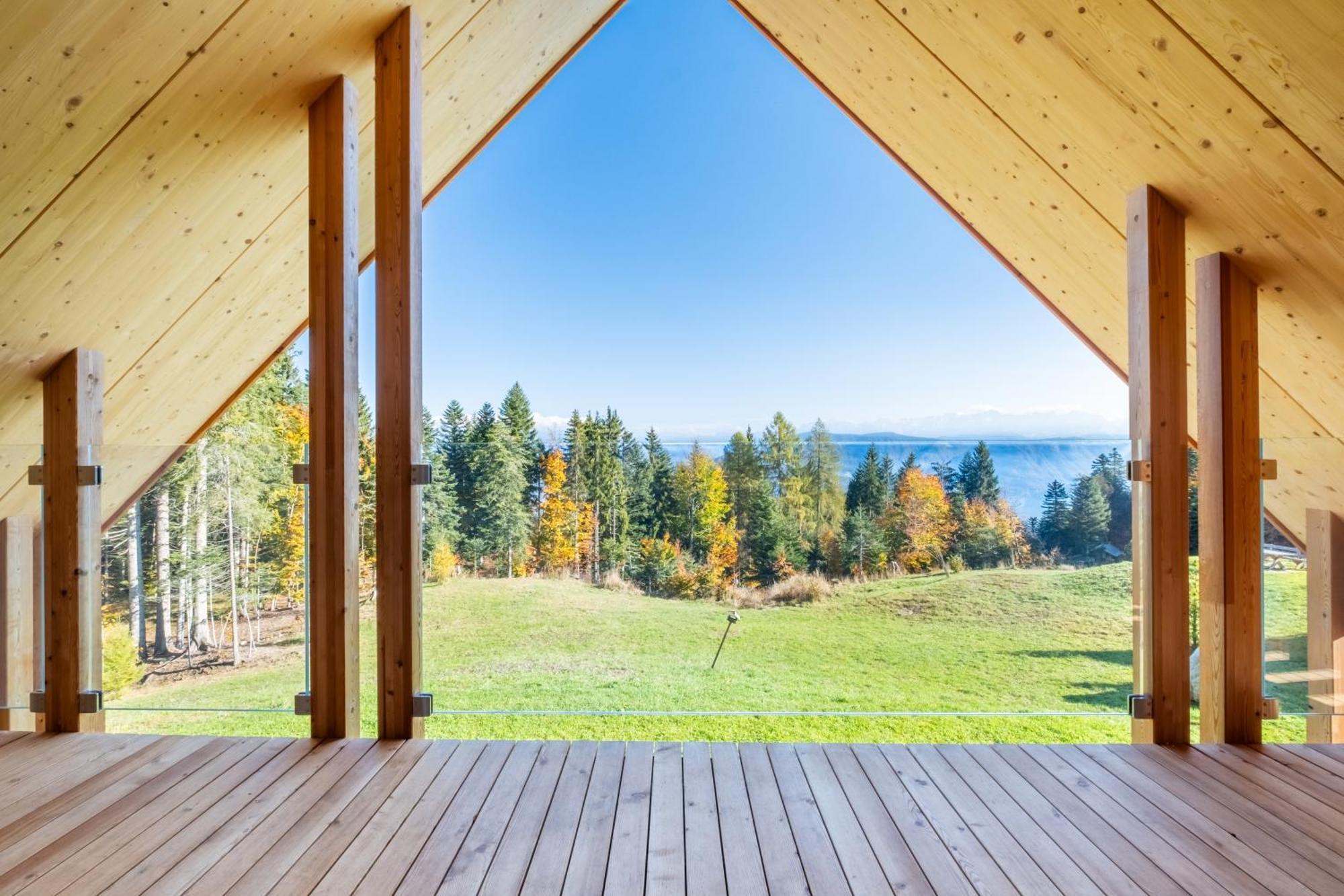 Mendola New Opening "Sissi Chalets" - Unique Luxury Hideaway With Mountain View & Sauna מראה חיצוני תמונה
