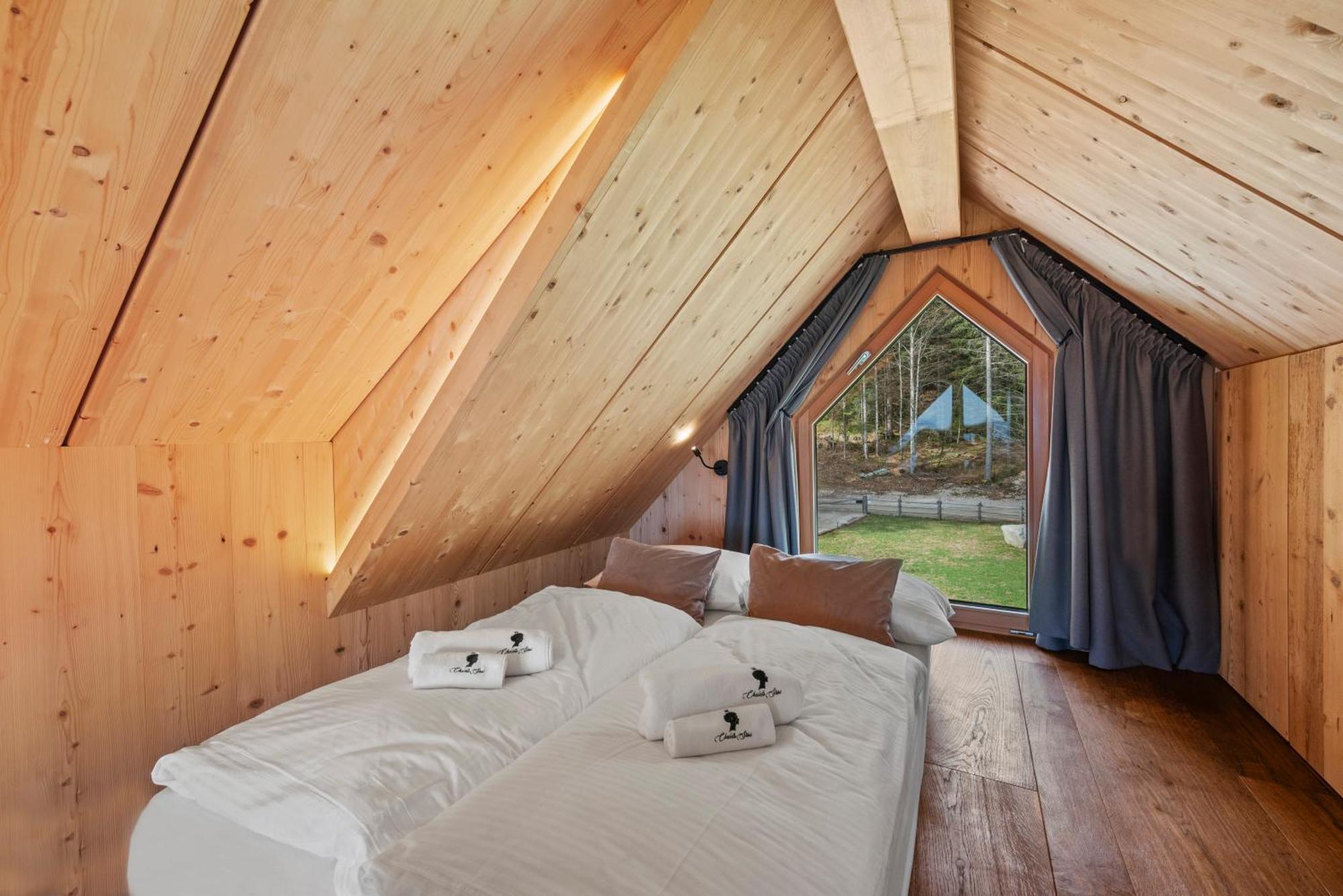 Mendola New Opening "Sissi Chalets" - Unique Luxury Hideaway With Mountain View & Sauna מראה חיצוני תמונה