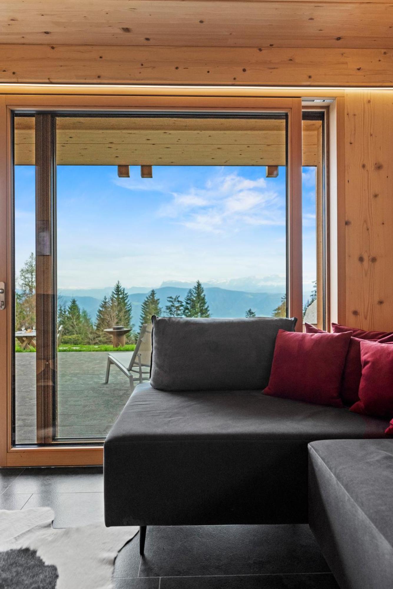 Mendola New Opening "Sissi Chalets" - Unique Luxury Hideaway With Mountain View & Sauna מראה חיצוני תמונה